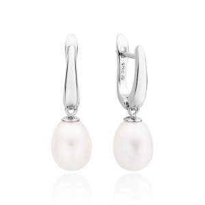 Cercei argint cu perle naturale albe si tortite DiAmanti SK22223EL_W-G (Argint 925‰ 2,8 g.) Cercei argint cu perle naturale albe si tortite DiAmanti SK22223EL_W-G (Argint 925‰ 2,8 g.)